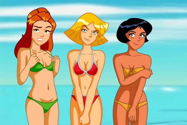 david frykman recommends totally spies beach pic