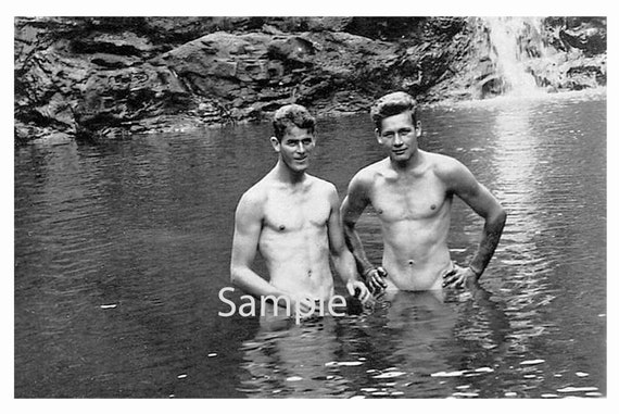 Vintage Naked Swimmers preview image